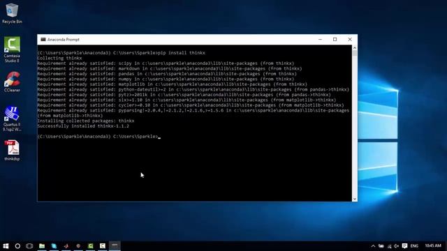 ThinkDSP package installation in Anaconda