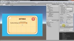 [UNITY ASSETS] QUALITY SETTINGS | МЕНЮ. НАСТРОЙКИ ГРАФИКИ