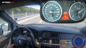 BMW X5 40D | 2010 | 306HP | 8AT | ACCELERATION & TOP SPEED TEST | 0-100 | 0-200 | 100-200 | DRAGY |
