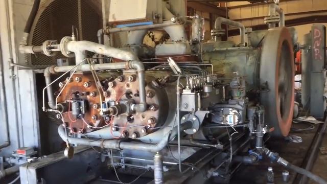 Тихоходный компрессор (400 об/мин) для попутного нефтяного газа смотреть онлайн