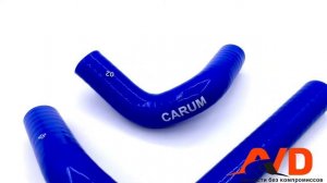 Комплект силиконовых  патрубков отопителя (печки) ВАЗ 2104, 2105, 2107 Инжектор (2шт)