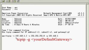 How do you make a Network Management Card 2 communicate on a network APC product