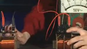 Опыт Фарадея с двумья котушками