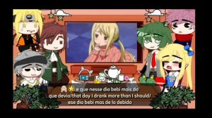 •fandoms react to fairy tail•{Lucy heartfilia}parte 2/6