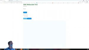 Demonstration of WebSocket interface to Avaya Cloud Office for web SMS