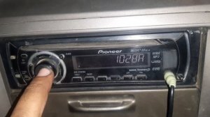 How to set Pioneer MOSFET 50wx4 digital clock
