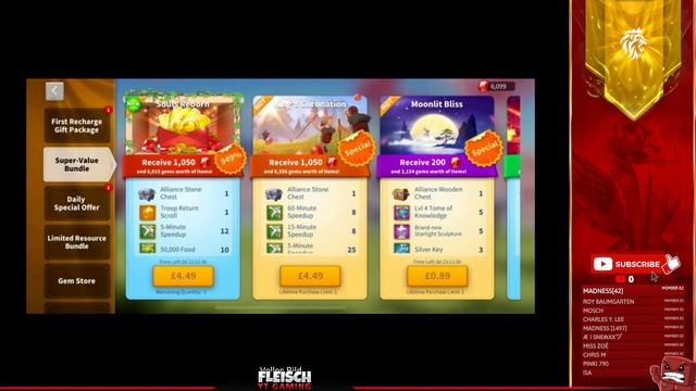 -10 DEADS: Troops returned from Hall of Heroes! NEW Bundle Souls Reborn! Rise of Kingdoms ROK