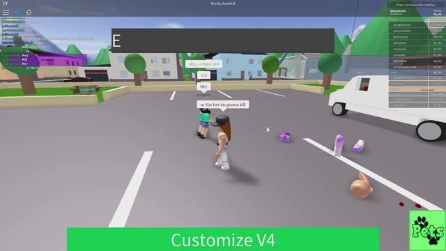 Exploiting ODERS with Grab Knife V4 in ROBLOX as a GIRL! смотреть онлайн