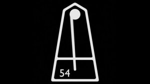 [Lento]54 BPM Metronome[60fps]