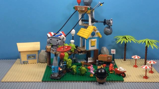 LEGO Stop Motion Workshop Week 7 Segment The Angry Birds Piggy City Group Project