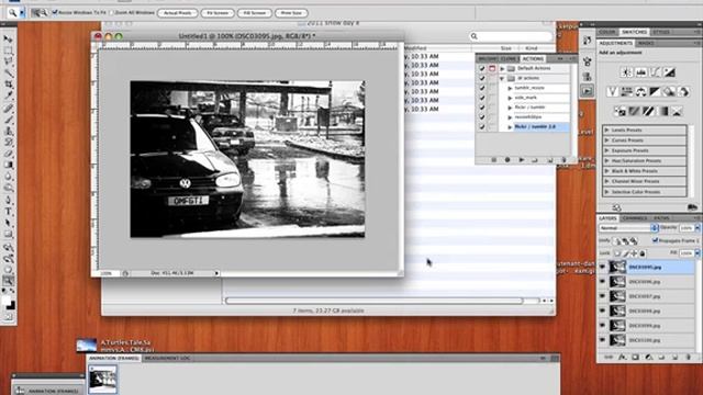 Animated GIF in Photoshop CS4 смотреть онлайн