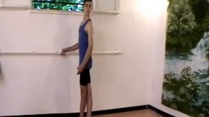 Rond de jambe en l'air.Классический танец. Урок 26.