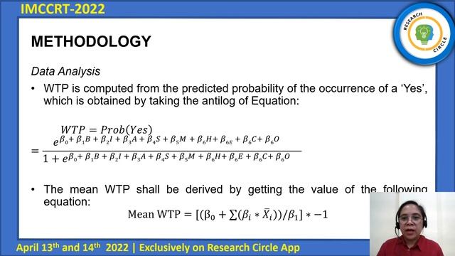IMCCRT 2022 1182 Title: Willingness to Pay for Recreational Benefits using Contingent Valuation смотреть онлайн