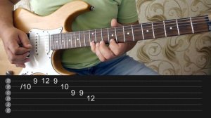 Ночной каприз. Разбор финального соло с табами.