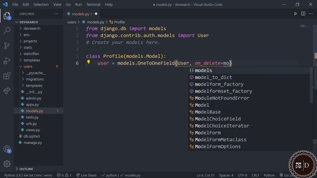 Python Django - Users App
