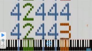 Insane play on piano NUMBERS TO 100000 ON Piano the music is that play it!! 10000 likes and 3500 su