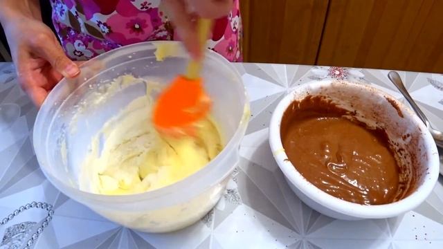 ПИРОГ ЗЕБРА - ПРОСТ В ПРИГОТОВЛЕНИИ, НО ОЧЕНЬ ВКУСНЫЙ ?И КРАСИВЫЙ в разрезе? смотреть онлайн