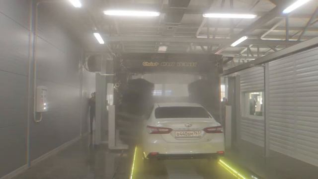 Открытие автомоечного комплекса в Уральске, Казахстан