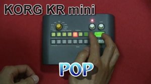 KORG KR mini - Preset Demo / TEST (No Talking) || Affordable Rhythm / Drum Machine