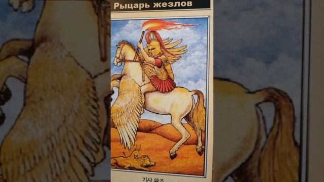 УРОК КАРТА ТАРО РЫЦАРЬ  ЖЕЗЛОВ