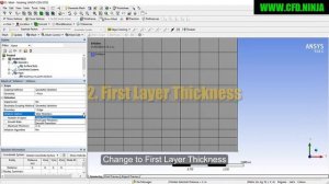 ✅ ANSYS MESHING - Inflation - Basic Tutorial 12