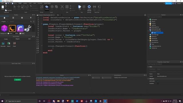 How to Save Data in Roblox! (DataStore Tutorial) смотреть онлайн