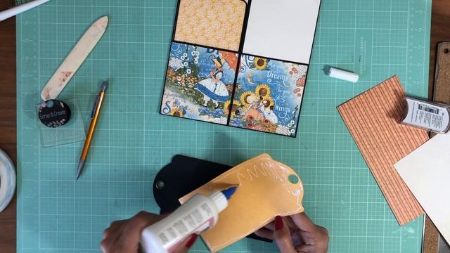 Mini Album Tutorial Graphic 45 Dreamland Page 1 смотреть онлайн