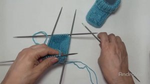 Пинетки с косой/бесшовные пинетки