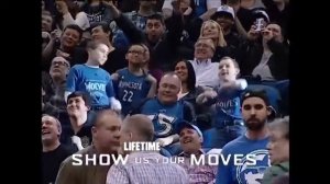 Танцы баскетбольных фанатов!Ржачь!!