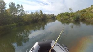 Рыбалка сплавом по реке Ворона. Голавль_Щука