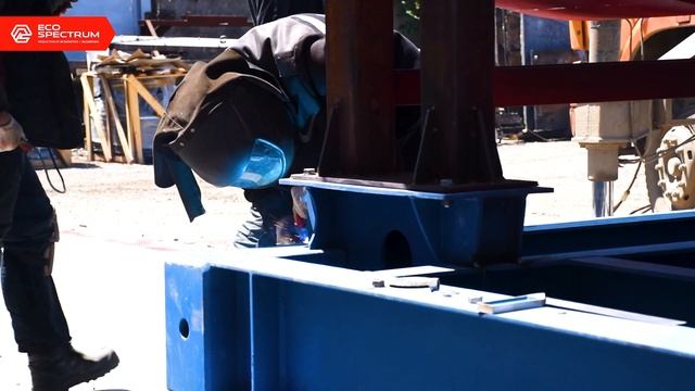 Сборка роторного инсинератора HURIKAN 2000R смотреть онлайн