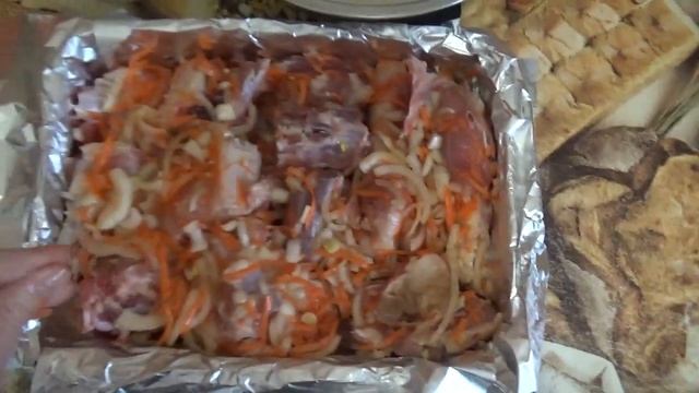 МЯСО ИНДЕЙКИ С РИСОМ В ДУХОВКЕ #ужин смотреть онлайн