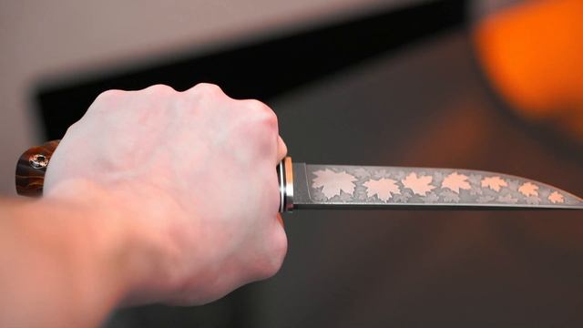 Нож ручной работы