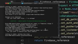 Basic Git Rebase Workflow