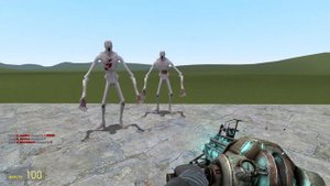 SCP-096 VS SCP-173 VS SCP-2125!!! Garrys Mod Sandbox