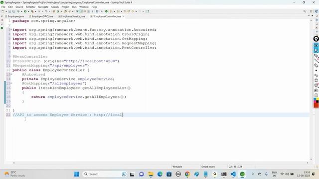 Full Stack Java Developer Course |Session - 52| Spring Boot and Angular Application using HttpClien