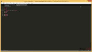 Урок 2.  Создаем файлы в Sublime Text 3