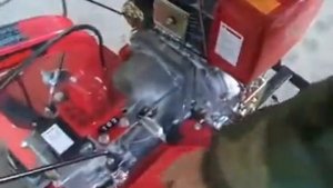 Мотоблок WM1100B-6 6скоротей в движении