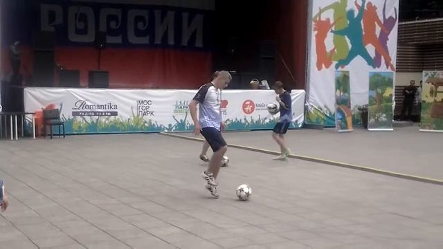 День Папы-Выступление чемпионов России по Фристайлу
