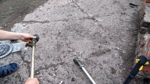 ремонт триммера champion t 336 своими руками .\\ замена вала триммера.
