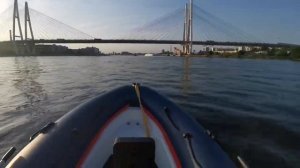 Риб фортис 450 RV по Неве