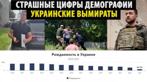 Украина вымирает! Страшная статистика демографии! Зато военкомы на новых БМВ.