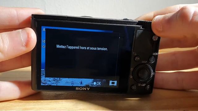 problème sony DSC-RX100 ( mettre hors et sous tension ) смотреть онлайн
