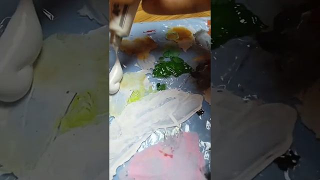 Рисуем на маленьком холсте) смотреть онлайн