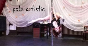 Space pole-dance танец на пилоне соло от Диваданс