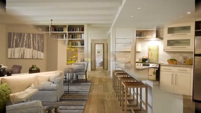 Современная Кухня - Гостиная - дизайн - фото 2018 / Modern Kitchen Living Room Design Photo смотреть онлайн