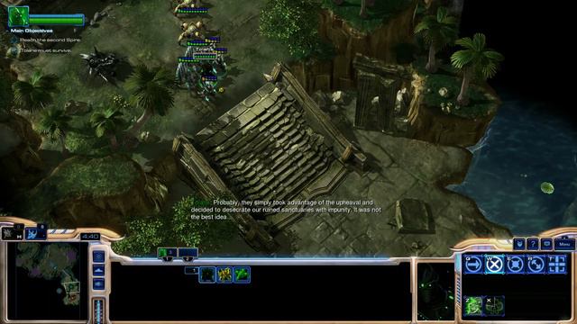 Starcraft II: The Dark Story Chapter 1 - Mission 1 - The Proof of the Power смотреть онлайн