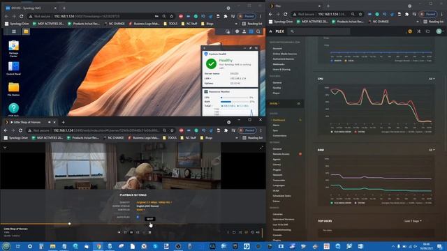 Synology DS120j NAS Plex 1080p & 4K Plex Tests смотреть онлайн
