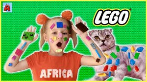 AriШОК и МАЖОР ИГРАЮТ с LEGO #детскийканалAriШОК