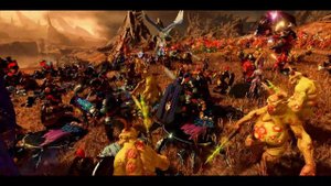 Total War Warhammer 3 Cinematic Battle | Daemons of Chaos Vs Kislev and Grand Cathay (Modded)
